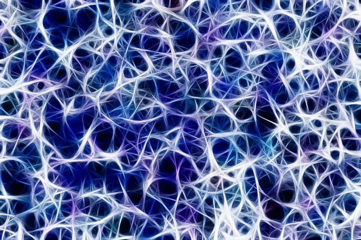 Psychedelika neuronales Netz